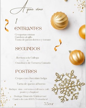 MENU NAVIDAD 1 - Imagen 1