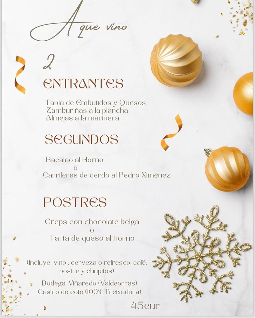 MENU NAVIDAD 2 - Imagen 1